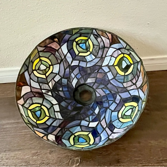 Stunning Mosaic Glass Art Multicolor Lamp shade - Picture 14 of 14
